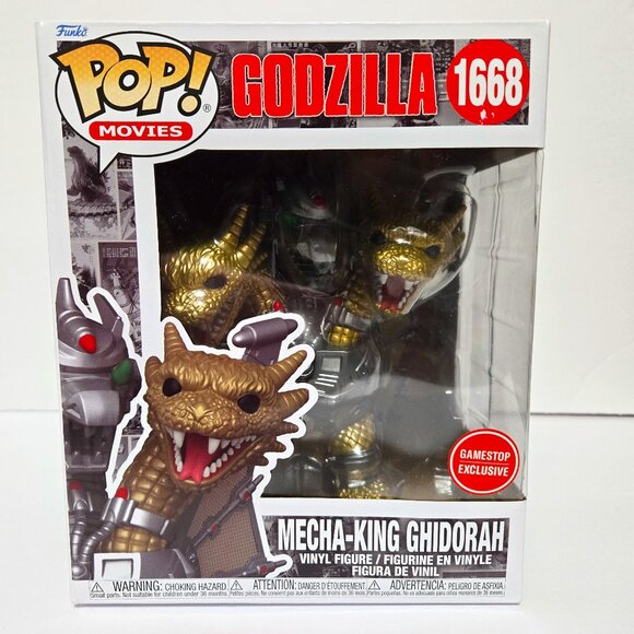 Funko Deluxe Pop - Godzilla Mecha-King Ghidorah #1668 - Gamestop Exclusive - Picture 1 of 7